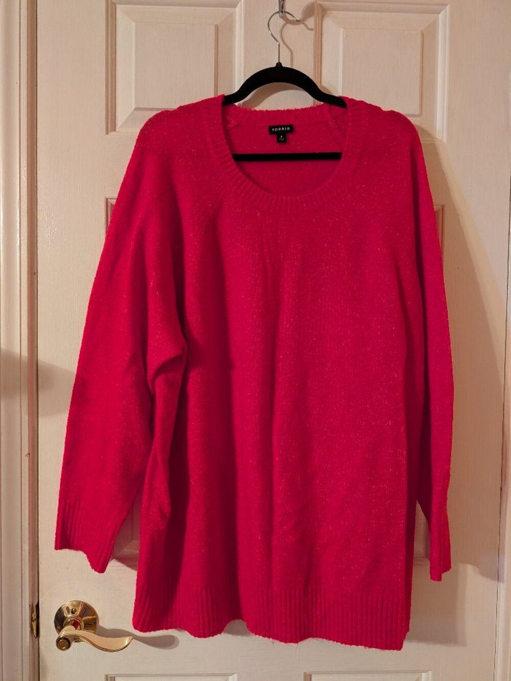 Torrid Hot Pink Sweater ~ 3/3X/22-24